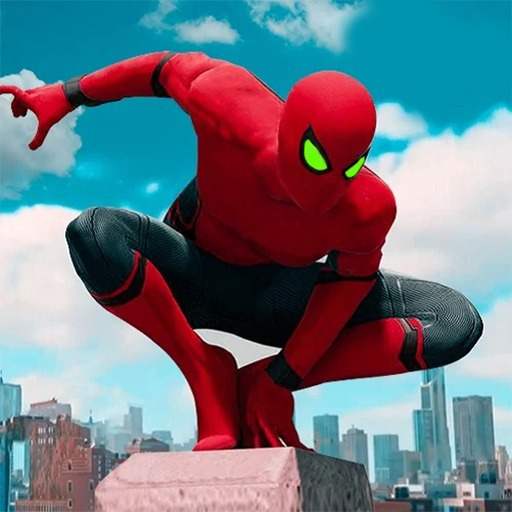 Spider Iron Rope Hero - Gangster Miami Crime City 1