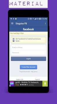 Disguise for Facebook screenshot 3