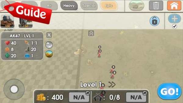 Army Battle Simulator (giude) screenshot 1