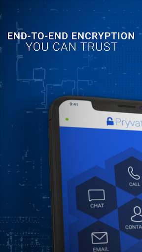 Pryvate Messenger screenshot 1