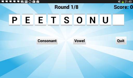 Vowel Please! - Countdown Game screenshot 9