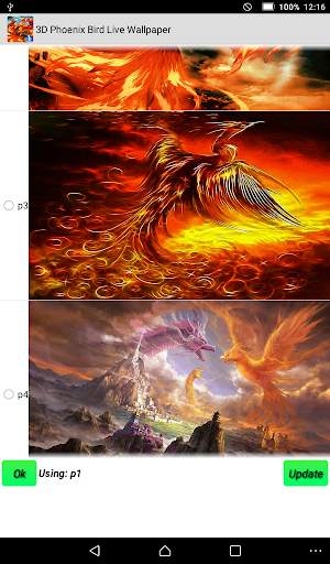 Phoenix Live Wallpaper screenshot 8