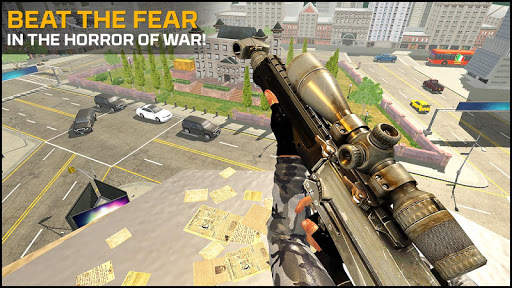 Sniper Strike : City Sniper Shooting Missions Game screenshot 1