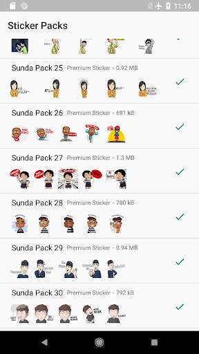 Sticker Sunda Kocak Terbaru WAStickerApps screenshot 6
