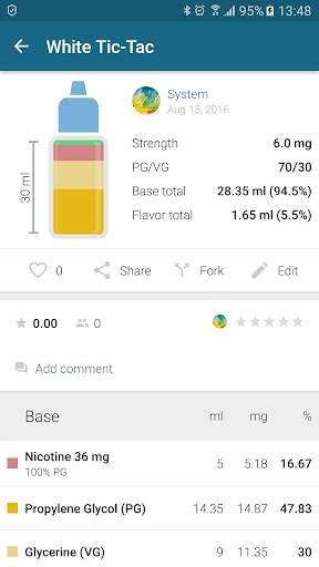 E-Liquid Recipes screenshot 2
