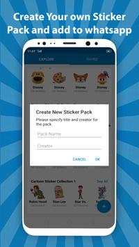 Cartoon Sticker for WA - Create Stickers for WA screenshot 3