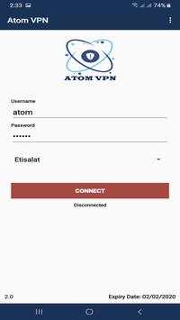 ATOM VPN screenshot 3