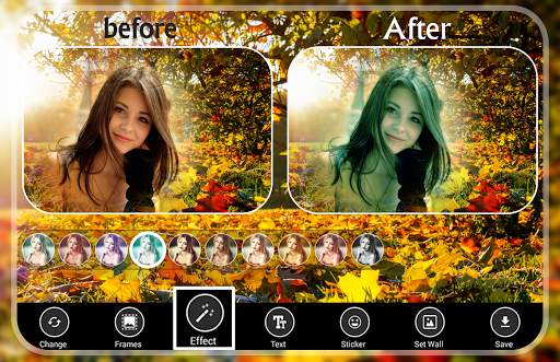 Autumn Photo Frames - leaf color photo editor screenshot 3