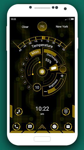 Advance Launcher - App lock, Hide App, hi-tech screenshot 4