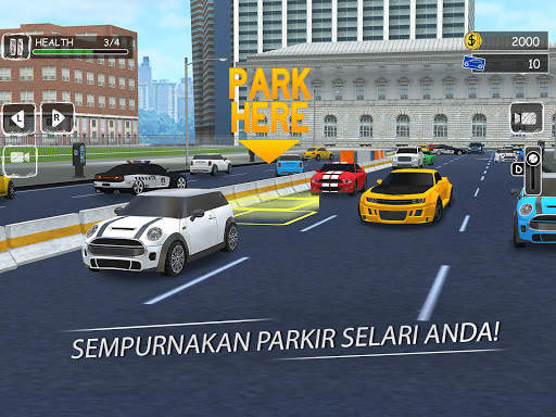 Tempat Letak Kereta Profesor: Simulator 3D Sekolah screenshot 10
