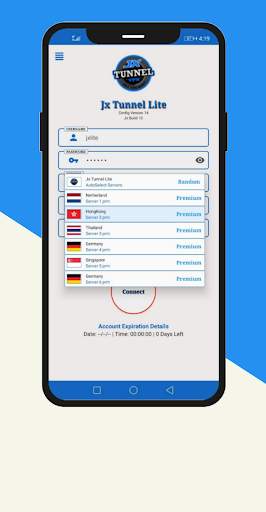 Jx Tunnel Lite Vpn screenshot 4