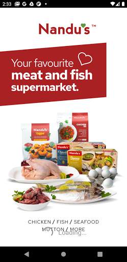 Nandu's: Order Fresh Fish, Chicken & Mutton Online screenshot 1