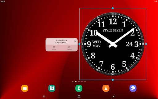 Analog Clock Constructor-7 15 تصوير الشاشة