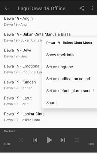 Song Dewa 19 Mp3 Offline screenshot 4