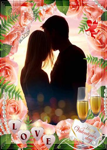 Valentine Photo Frames ❤️💐 screenshot 2