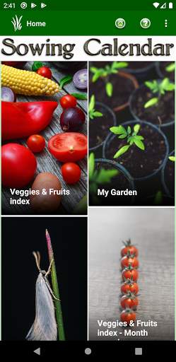 Sowing Calendar - Gardening screenshot 1