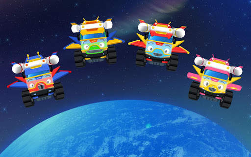 Tayo Monster Car- Kid Bus Game screenshot 1