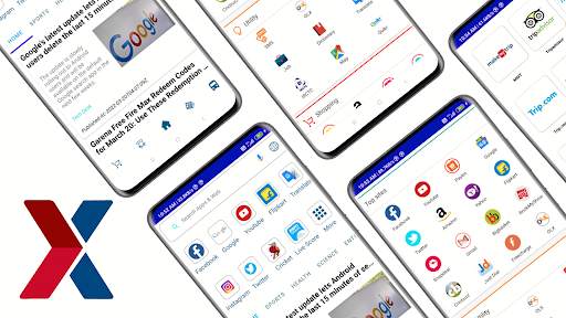 Ux Browser - Fast & Secure screenshot 1