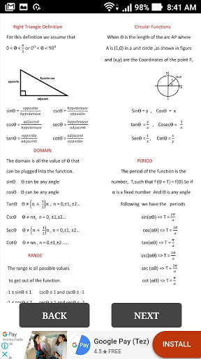 Trigonometry Calculator screenshot 4