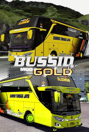 Bussid Mod Gold New screenshot 1