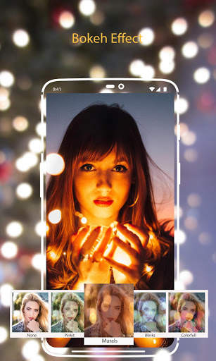 Bokeh Lens Flare Blend Camera Square Photo Effects screenshot 2