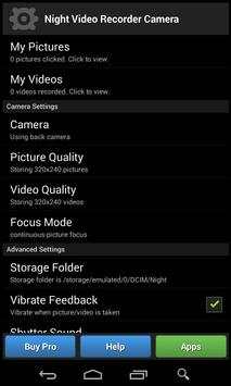 Night Video Recorder Camera 2 تصوير الشاشة