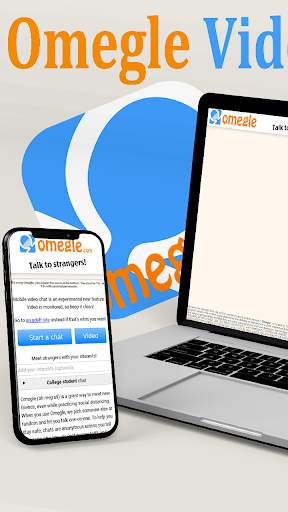 Omegle Helper talk to Strangers omegle Video Chat screenshot 1