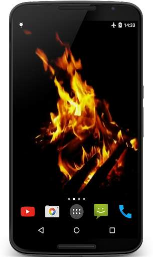 Bonfire 4K Video Wallpaper screenshot 1