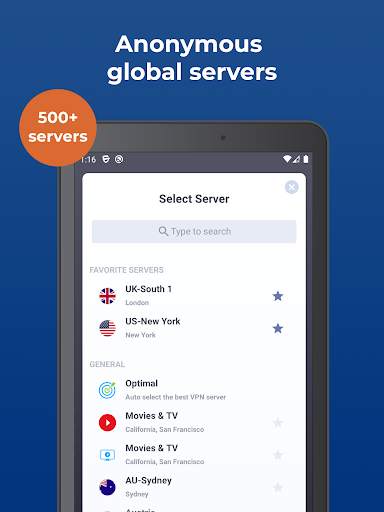 FullVPN - Fast, Secure & Unlimited VPN WiFi Proxy screenshot 7