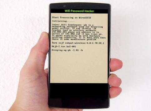 Mot de passe Wifi Hacker Prank screenshot 3