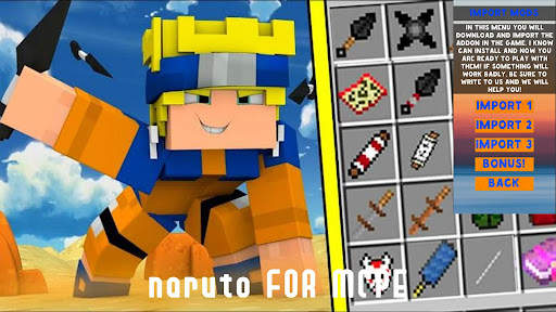 Naruto Mod for Minecraft PE screenshot 1