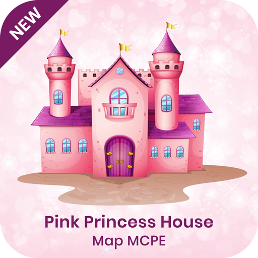 Pink Princess House Map MCPE icon