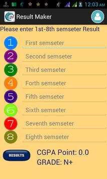 Result Maker 1 تصوير الشاشة