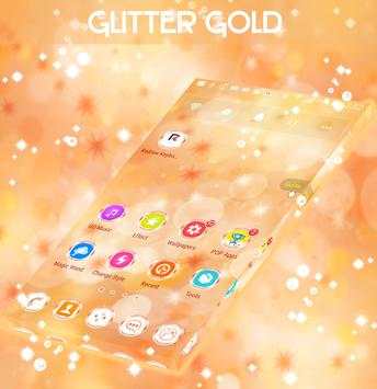 Glitter Gold Launcher screenshot 4