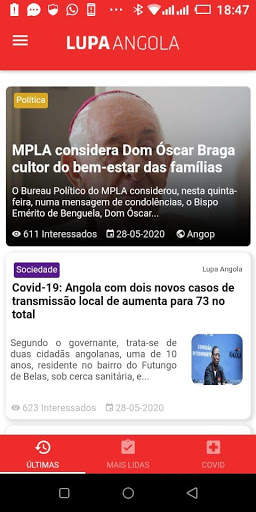 Lupa Angola screenshot 1