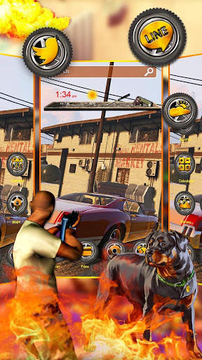 Gangster, Shooting, Auto Themes & Live Wallpapers screenshot 4