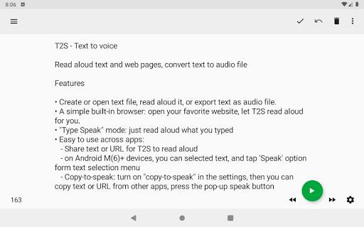 T2S: Text to Voice/Read Aloud screenshot 6