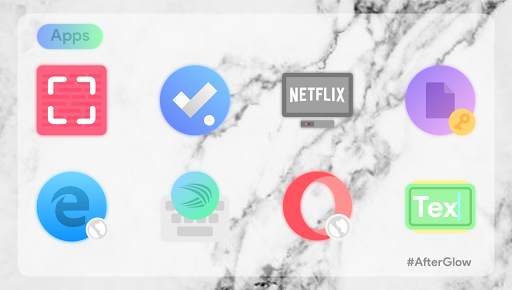 Afterglow Icons Free screenshot 3