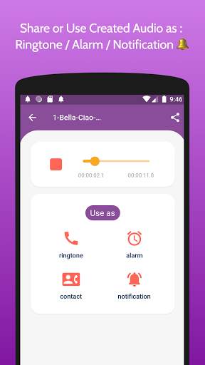 MP3 Cutter and Ringtone Maker screenshot 4