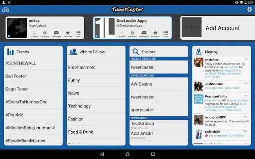 TweetCaster for Twitter screenshot 13