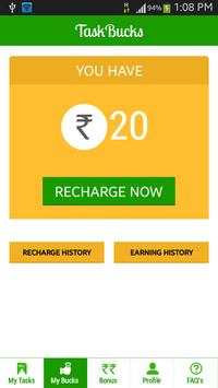 taskbucks free paytm 1 تصوير الشاشة