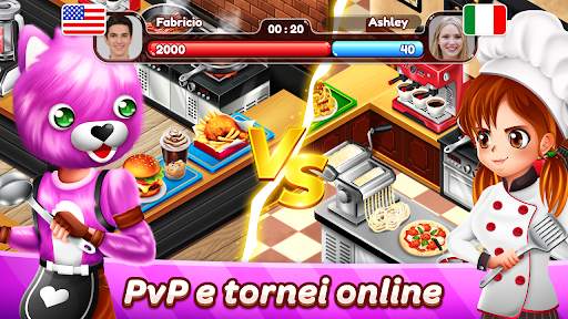 Cafe Panic: Gioca e cucina screenshot 1