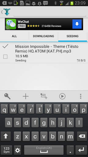 Torrent Downloader Client screenshot 5