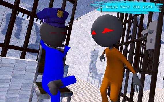 Stickman Adventure: Prison Jail Break Mission screenshot 7