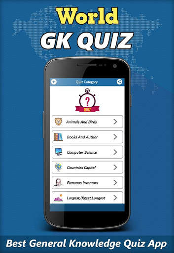 World General Knowledge Quiz: GK Quiz app screenshot 2