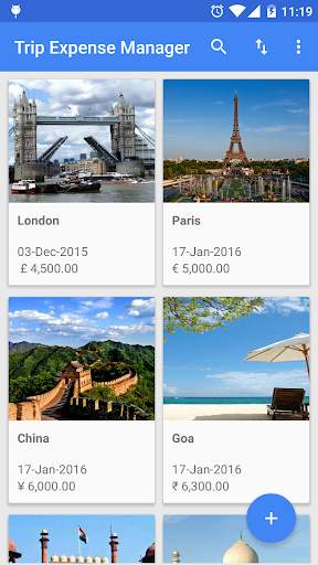 Trip Expense Manager screenshot 1
