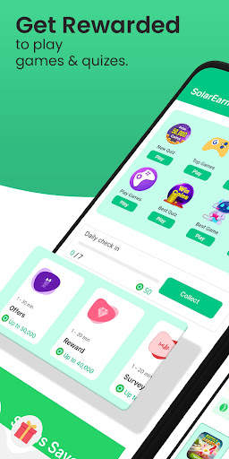 Solarearn: Earning games earn money app स्क्रीनशॉट 1