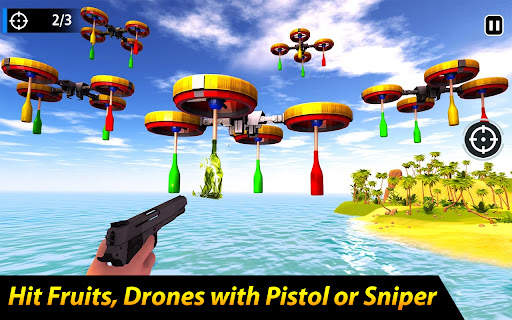 Real Bottle Shooting Gun Games screenshot 3