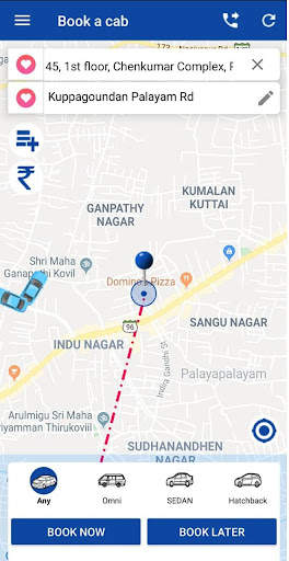 Saravana Track Call Taxi screenshot 3