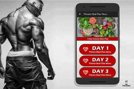 3 Days Intense Gym Workout & Fitness Meal Plan screenshot 6